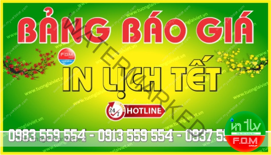 Báo Giá In Lịch Tết 2026