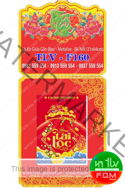 Bìa Lò Xo Giữa Mini Tài Lộc