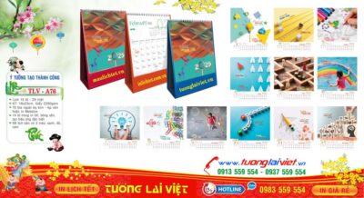 In Lịch Để Bàn Đẹp