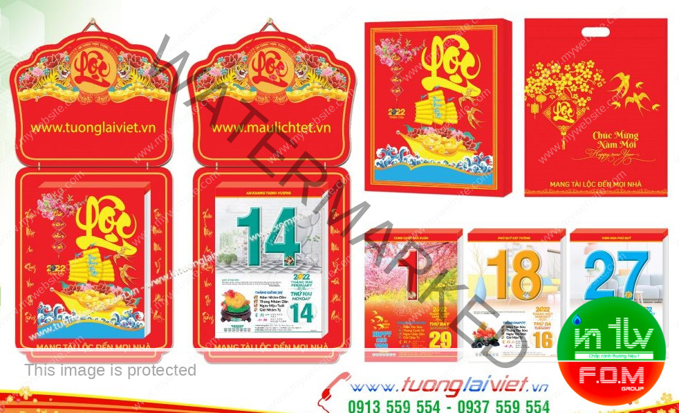 In Lịch Tết Giá Rẻ