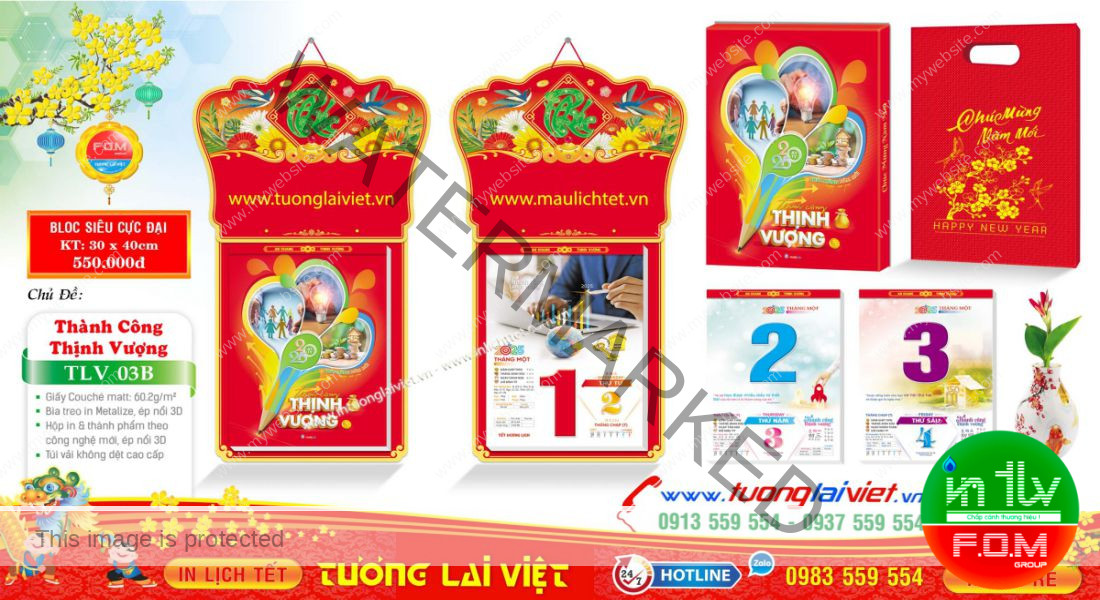 In Lịch Tết giá rẻ