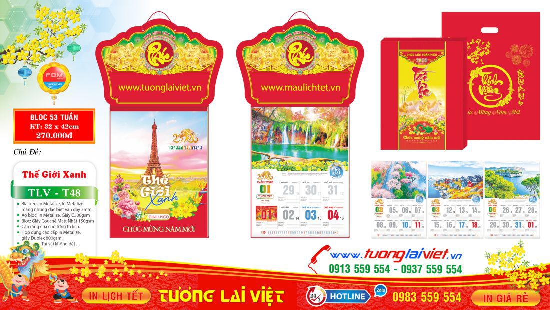 Lịch 52 Tuần Chữ Phúc