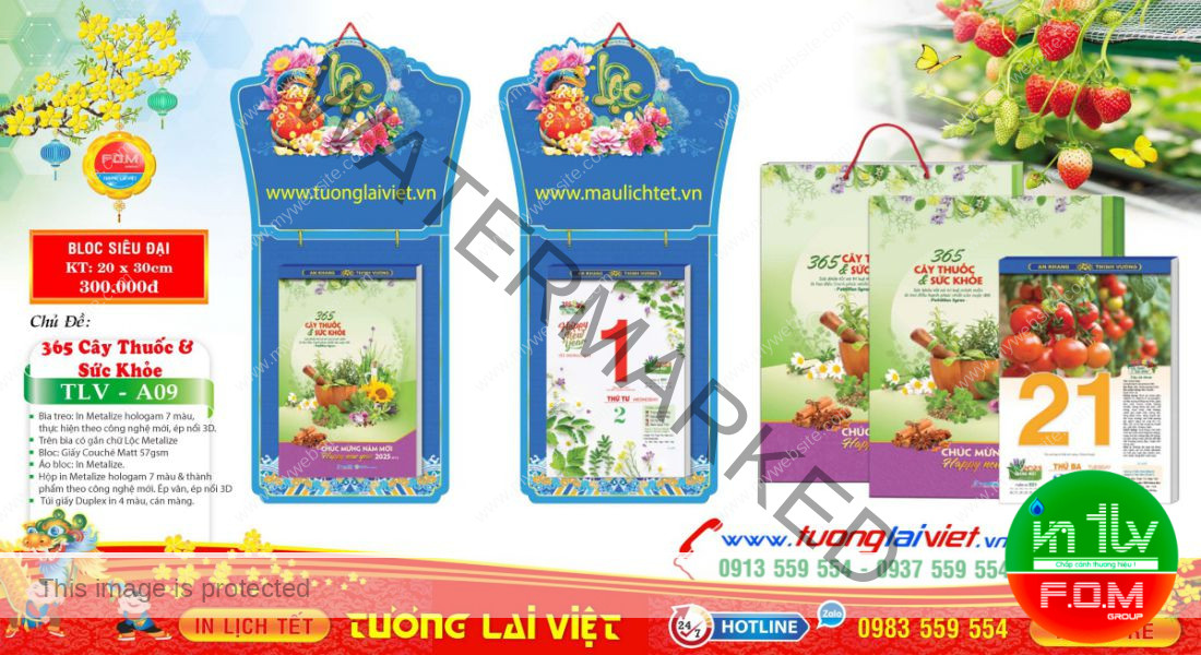 Mẫu Lịch Bloc Cây Thuốc Và Sức Khỏe