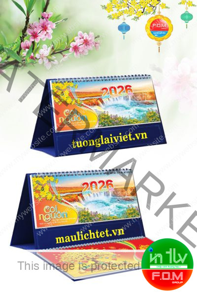 Lịch Để Bàn 13 Tờ Cội Nguồn