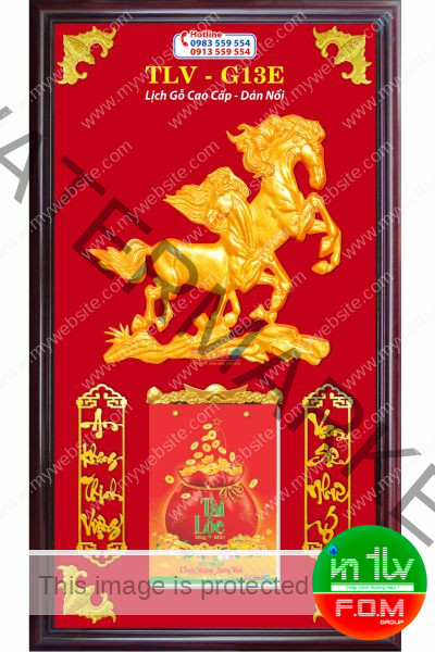 Lịch gỗ Mã đáo thành công - Ảnh 2