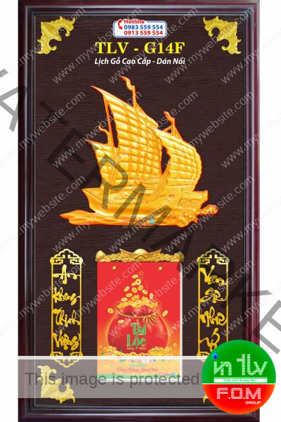 Lịch Gỗ Thuận Buồm Xuôi Gió - Ảnh 6
