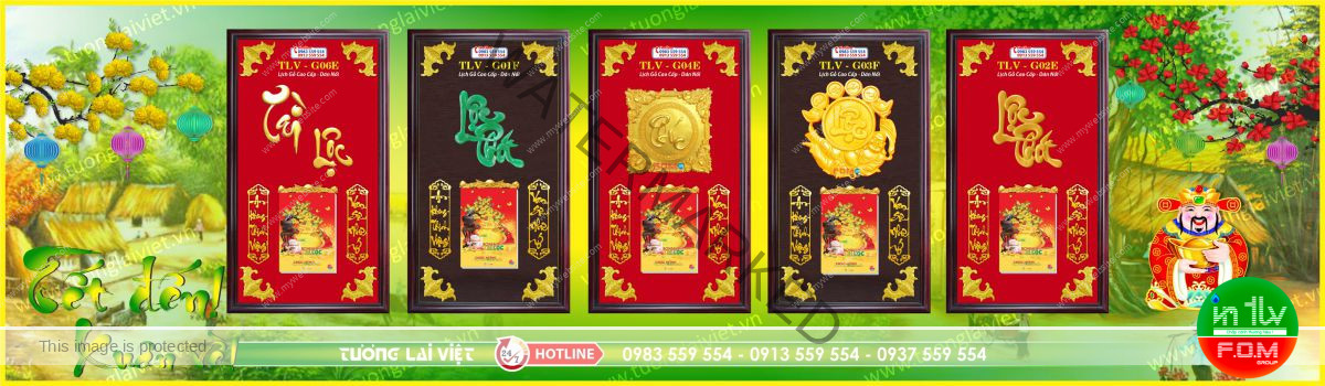 Mẫu Lịch Gỗ Phù Điêu